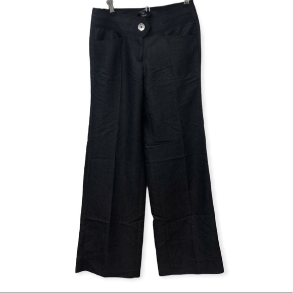 Whbm chambray "legacy" wide leg pants - Picture 3 of 12